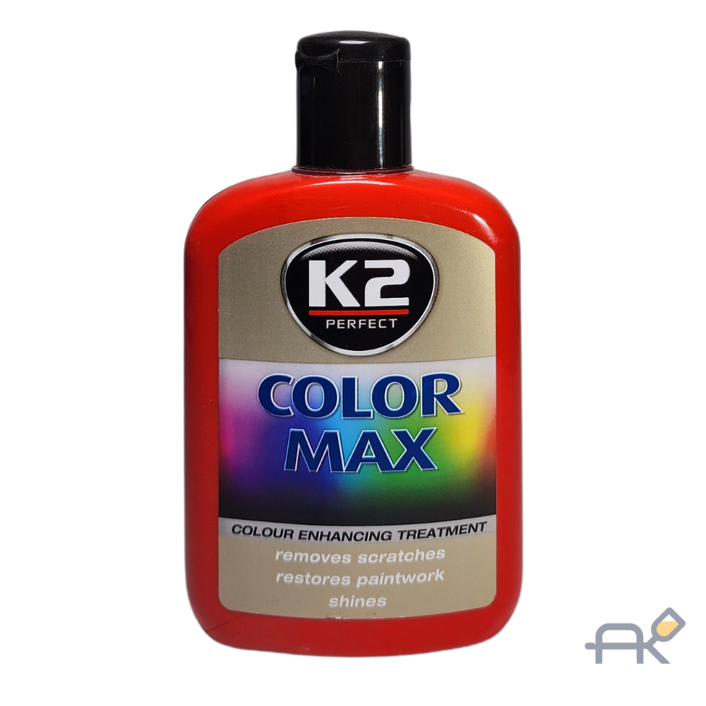 Полироль K2 COLOR MAX цветная 200 мл красный